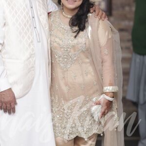 Pakistani Wedding Peplum dress